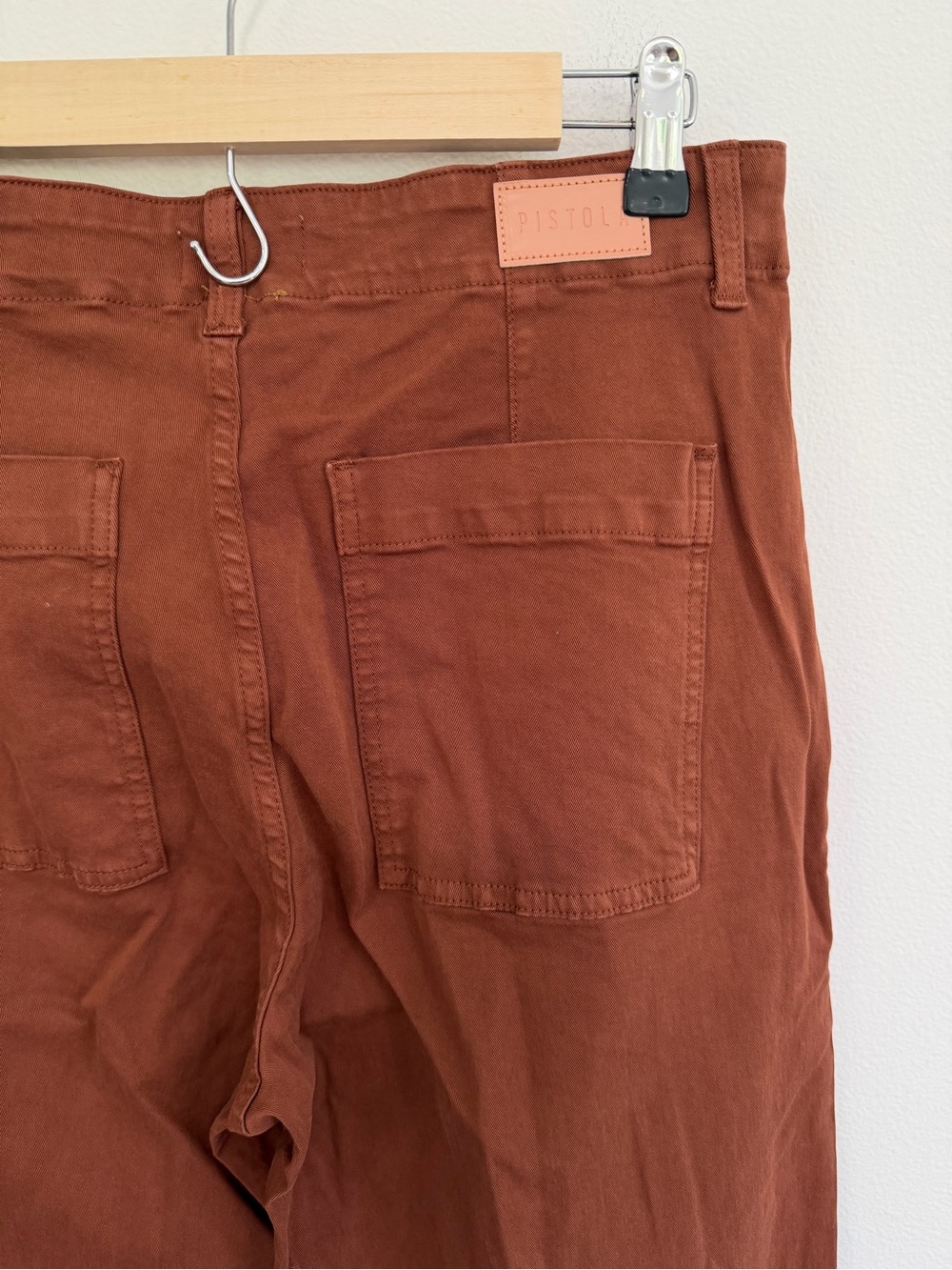 Anthropologie Pistola High Rise Wide-Leg Utility Pants in Spice Size 30 - Picture 6 of 7